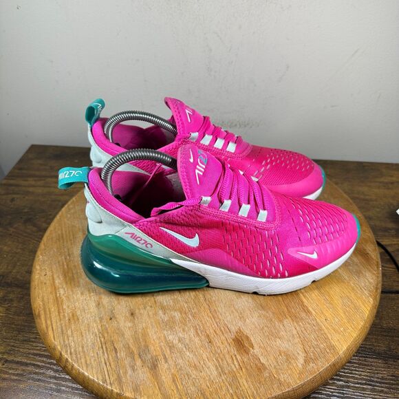 Nike Air Max 270 GS Cabana Tint Teal Shoes Women's Size 8 CJ9979-300